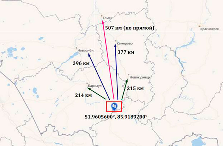 Горно-Алтайск на карте России: координаты, достопримечательности и отдых